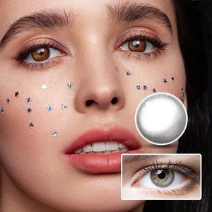 Half Moon High Glossy Gray-Lenses